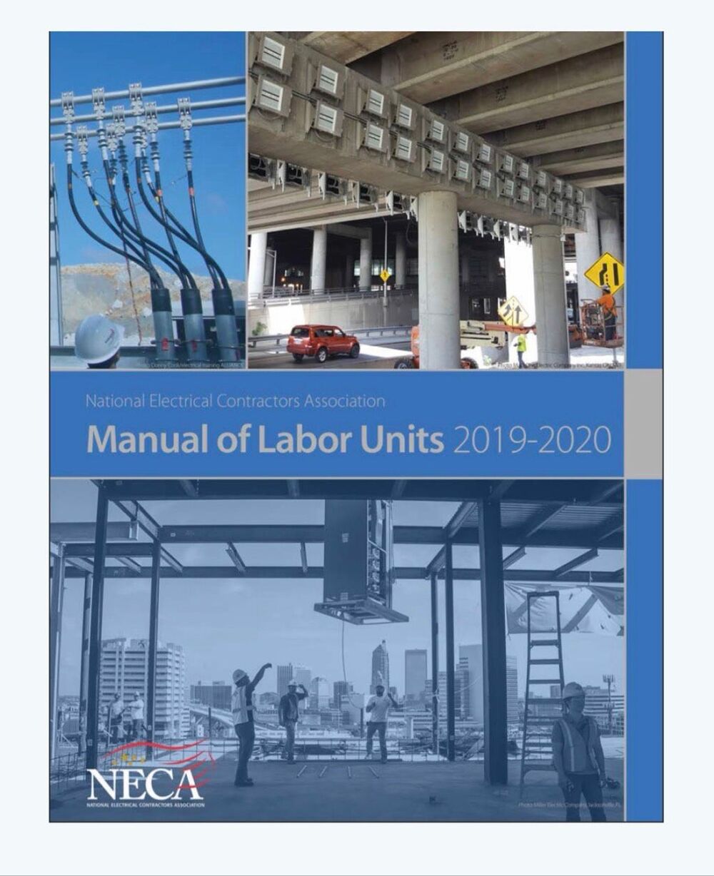 National Electrical Contractors Association Manual of Labor Units 2019-2020